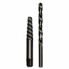 Drill America #3 Spiral Flute Screw Extractor and 5/32in Left Hand Drill Bit Kit POUEZ3